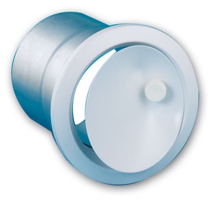 talířový ventil směrovatelná pro potrubí DN125 ocel lak AUTOGYRE